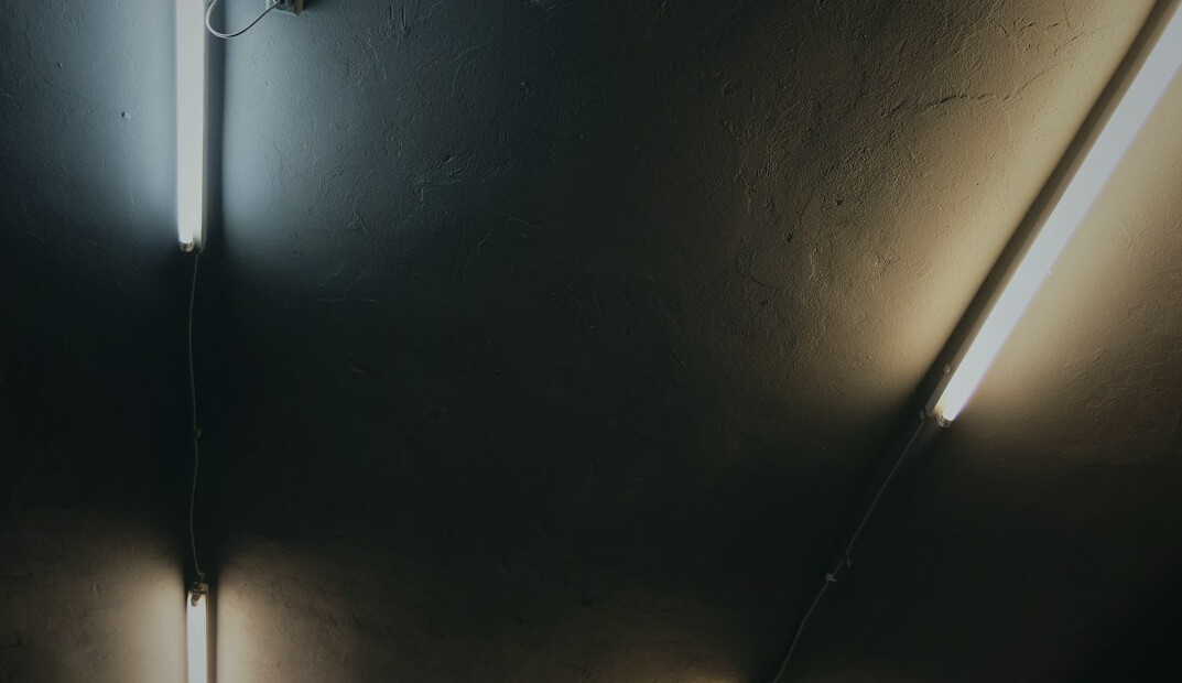 dark basement scene